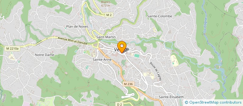 localisation de l'entreprise L ATELIER GOURMET  VENCE