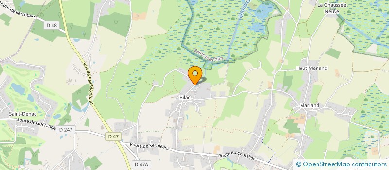 localisation de l'entreprise L'ATELIER IMMO  SAINT-ANDRE-DES-EAUX