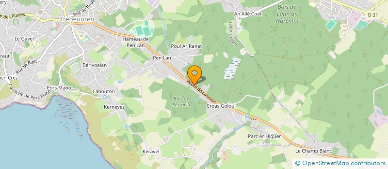 localisation de l'entreprise L'ATELIER IMMOBILIER  TREBEURDEN