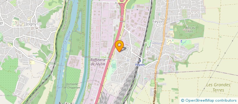 localisation de l'entreprise L ATELIER INDUSTRIEL à FEYZIN