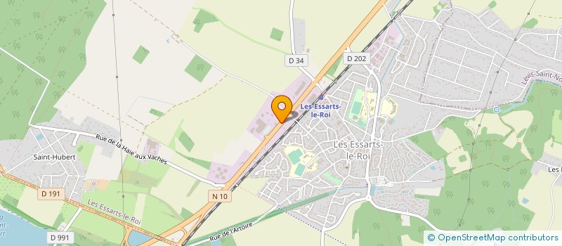 localisation de l'entreprise L'ATELIER INFORMATIQUE  LES ESSARTS-LE-ROI