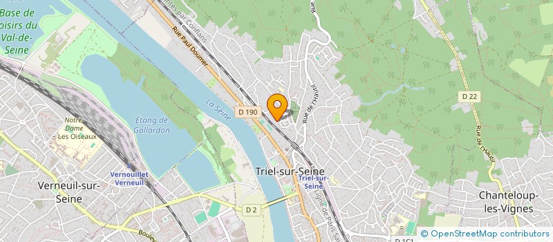 localisation de l'entreprise L'ATELIER INVISIBLE  TRIEL-SUR-SEINE