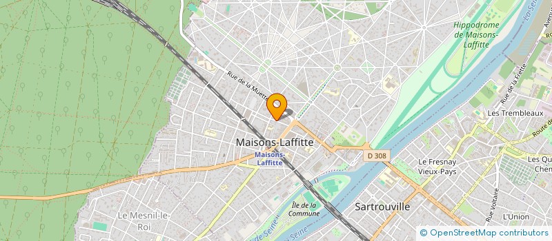 localisation de l'entreprise L'ATELIER ITRI à MAISONS-LAFFITTE