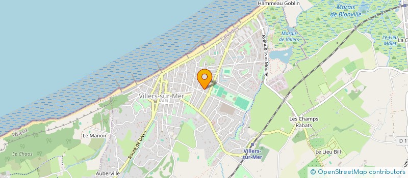 localisation de l'entreprise L'ATELIER JLR  VILLERS-SUR-MER