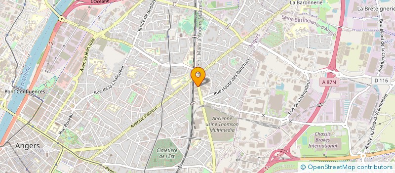 localisation de l'entreprise L'ATELIER JUDICIEUX  NANTES