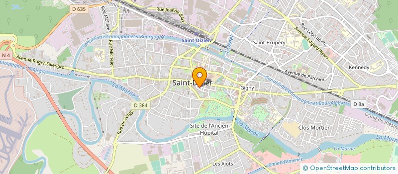localisation de l'entreprise L'ATELIER K à SAINT-DIZIER