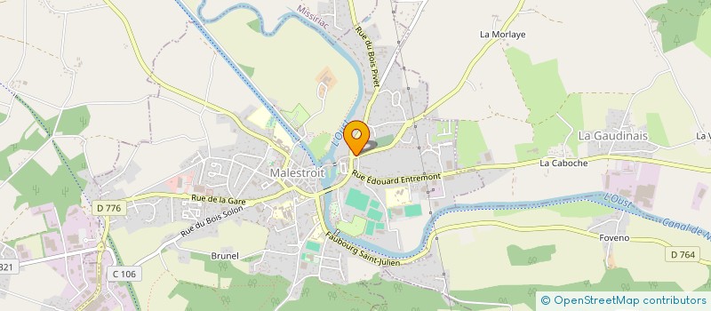 localisation de l'entreprise L'ATELIER K  RUFFIAC