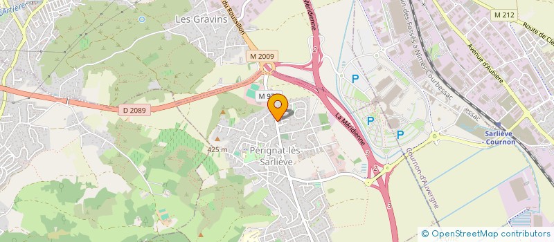 localisation de l'entreprise L'ATELIER L27  PERIGNAT-LES-SARLIEVE