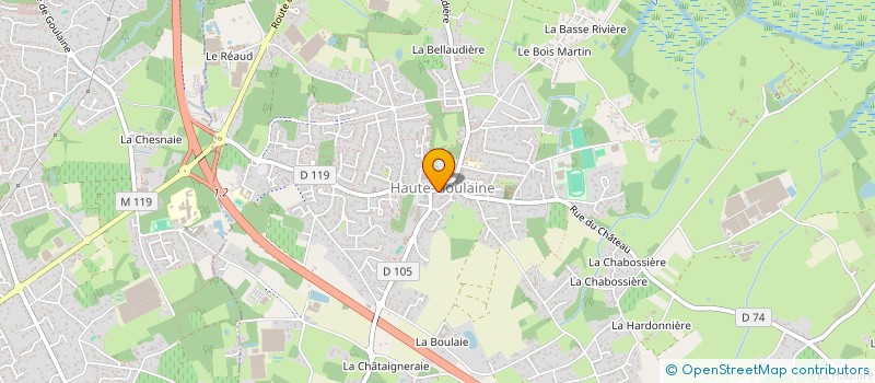 localisation de l'entreprise L'ATELIER LC à HAUTE-GOULAINE