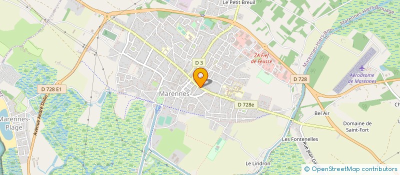 localisation de l'entreprise L'ATELIER LE STUDIO SB à MARENNES-HIERS-BROUAGE
