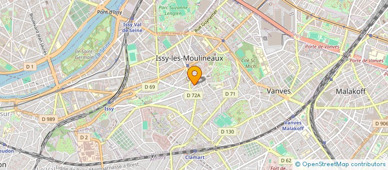 localisation de l'entreprise L'ATELIER LEONARD à ISSY-LES-MOULINEAUX