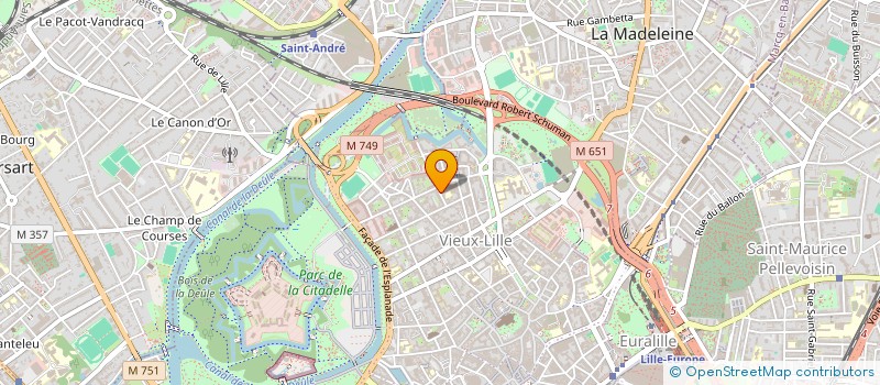 localisation de l'entreprise L'ATELIER LILLOIS  LILLE
