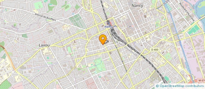 localisation de l'entreprise L'ATELIER LUMIERE  NANCY