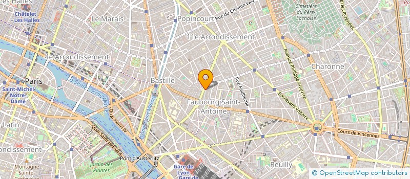 localisation de l'entreprise L'ATELIER M  PARIS