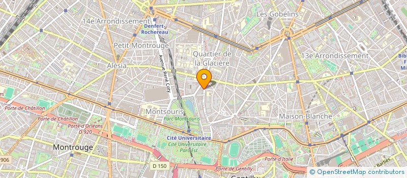 localisation de l'entreprise L'ATELIER M  PARIS