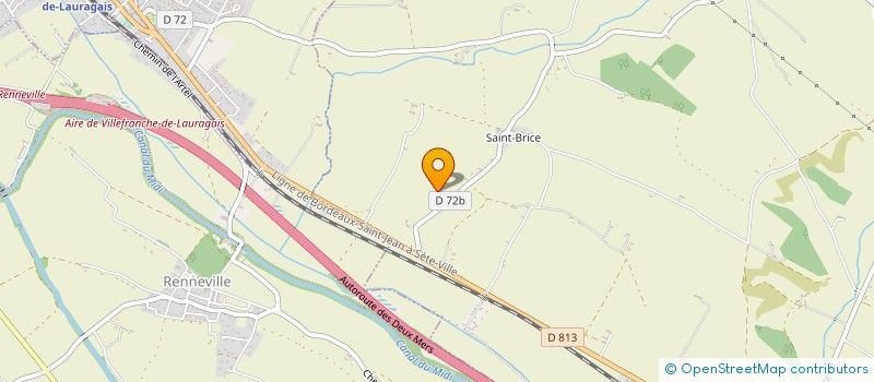 localisation de l'entreprise L'ATELIER M  VILLEFRANCHE-DE-LAURAGAIS