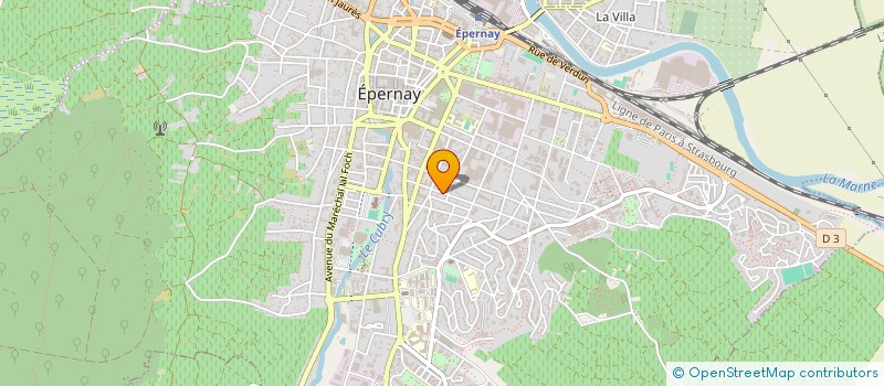 localisation de l'entreprise L'ATELIER-M JC MIRANDE à EPERNAY