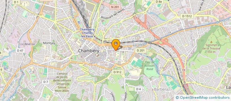 localisation de l'entreprise L' ATELIER MAGA  CHAMBERY