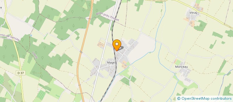 localisation de l'entreprise L'ATELIER MAGIQUE  LOUZY