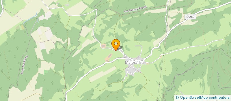 localisation de l'entreprise L'ATELIER MARQUIS  EPEUGNEY