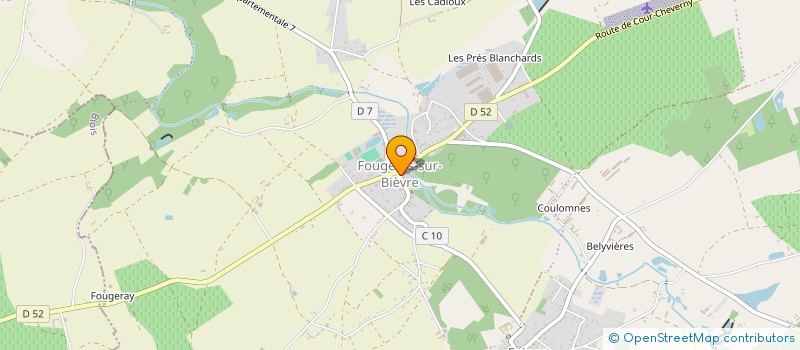 localisation de l'entreprise L'ATELIER MATHILDE MARTIN  LE CONTROIS-EN-SOLOGNE