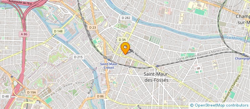 localisation de l'entreprise L'ATELIER MECANOGRAPHIQUE à SAINT-MAUR-DES-FOSSES