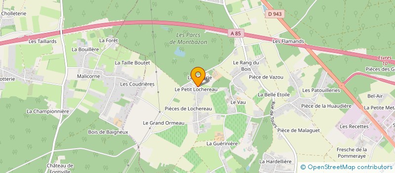 localisation de l'entreprise L'ATELIER MENUISERIE  ESVRES