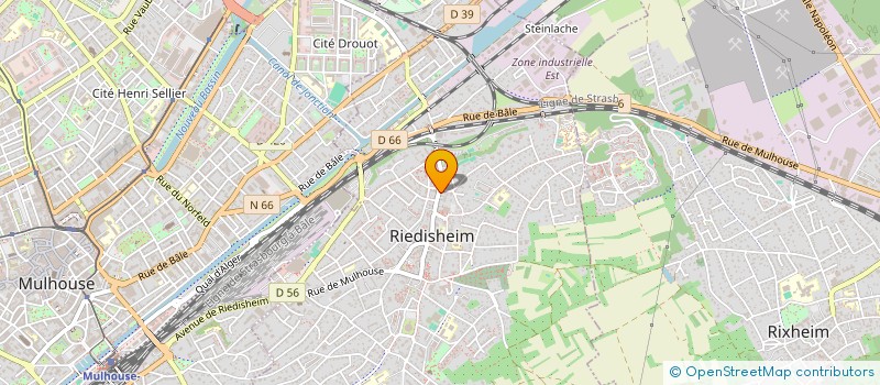 localisation de l'entreprise L'ATELIER MOBILE DEUX ROUES à RIEDISHEIM