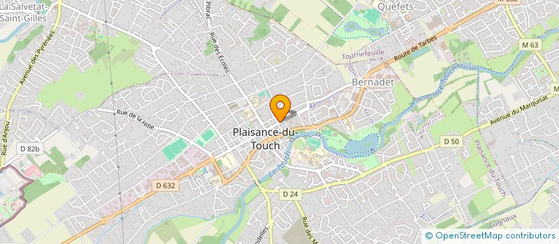 localisation de l'entreprise L'ATELIER NC  PLAISANCE-DU-TOUCH