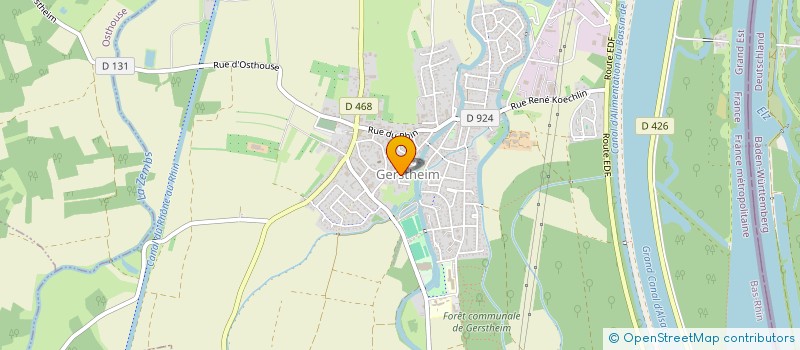 localisation de l'entreprise L'ATELIER NEUF  UTTENHEIM