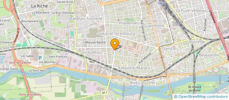 localisation de l'entreprise L ATELIER NOMADE  TOURS