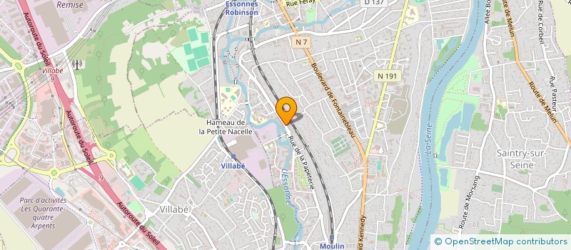 localisation de l'entreprise L'ATELIER NSL à CORBEIL-ESSONNES