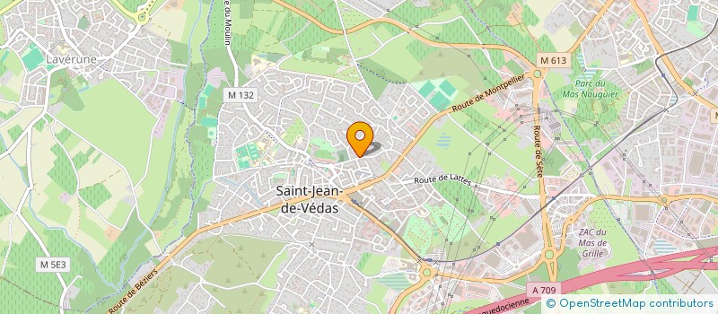 localisation de l'entreprise L'ATELIER OPTIQUE à SAINT-JEAN-DE-VEDAS