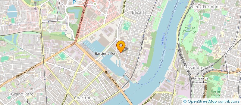 localisation de l'entreprise L ATELIER ORA  BORDEAUX