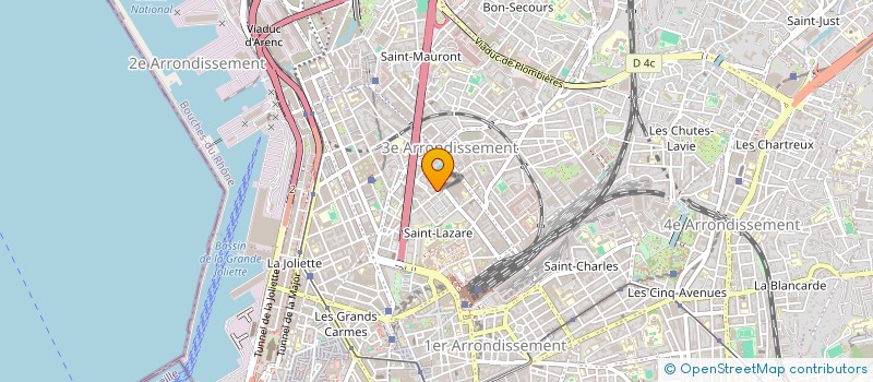 localisation de l'entreprise L'ATELIER OTS  MARSEILLE
