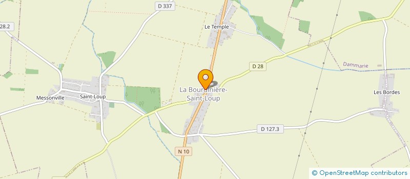 localisation de l'entreprise L'ATELIER P.R.N.D à LA BOURDINIERE-SAINT-LOUP
