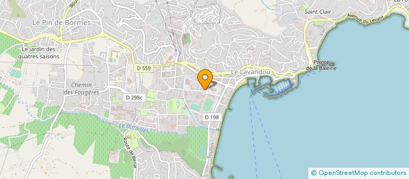localisation de l'entreprise L'ATELIER PANISSE à LE LAVANDOU