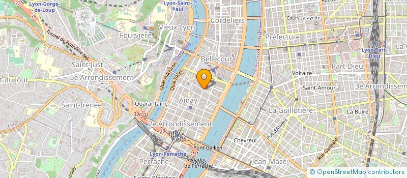 localisation de l'entreprise L'ATELIER PAS DE SERIE ENTRE NOUS  LYON