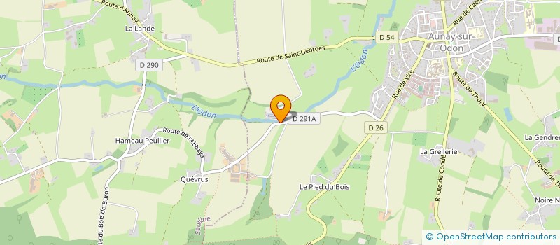 localisation de l'entreprise L'ATELIER PASSION DES ANCIENNES à LES MONTS D'AUNAY