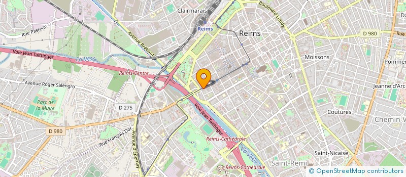 localisation de l'entreprise L'ATELIER PASTEL  REIMS