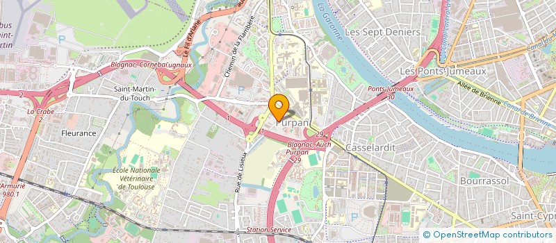 localisation de l'entreprise L'ATELIER PATRIMOINE à TOULOUSE