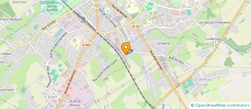 localisation de l'entreprise L'ATELIER PAYSAGE à FLERS