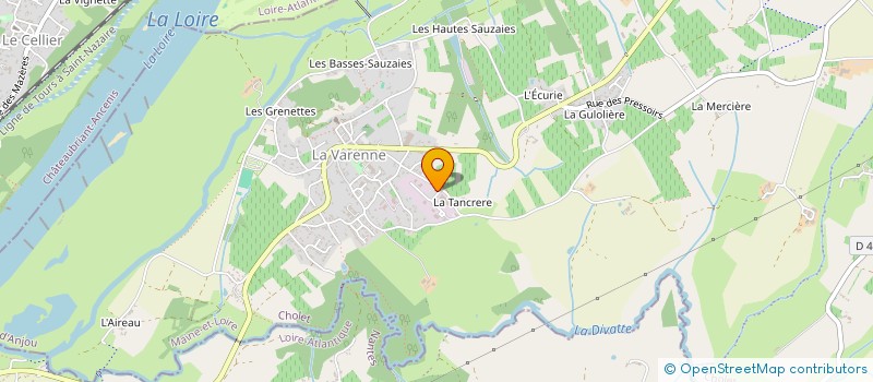 localisation de l'entreprise L'ATELIER PEINTURE à OREE-D'ANJOU