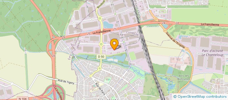 localisation de l'entreprise L'ATELIER PERMIS  LIEUSAINT