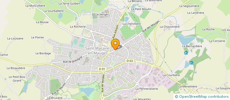 localisation de l'entreprise L'ATELIER PIERRE NOEL RACINE à SEVREMOINE