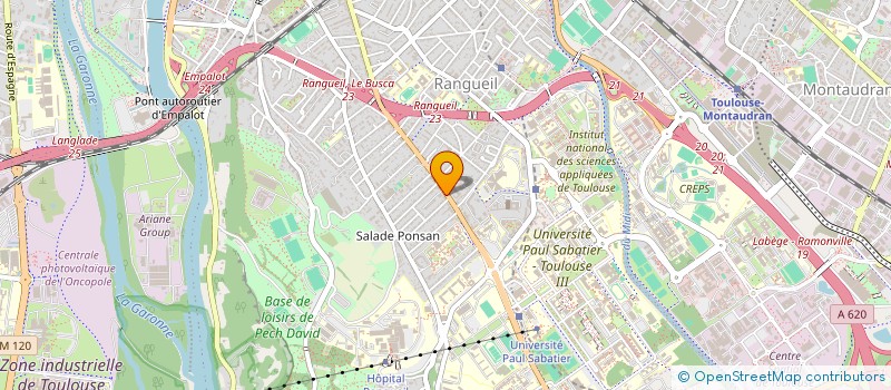 localisation de l'entreprise L'ATELIER PILATES à TOULOUSE