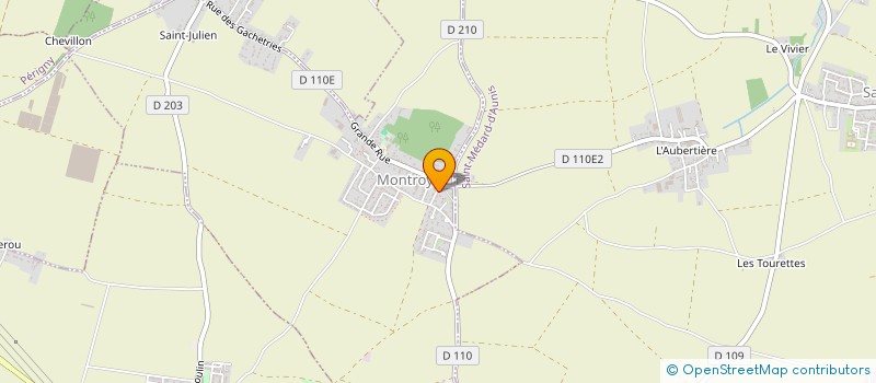 localisation de l'entreprise L'ATELIER PIZZAS  MONTROY