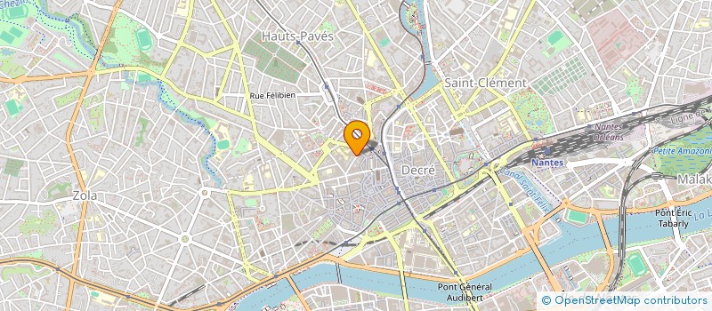 localisation de l'entreprise L'ATELIER PLUME à NANTES