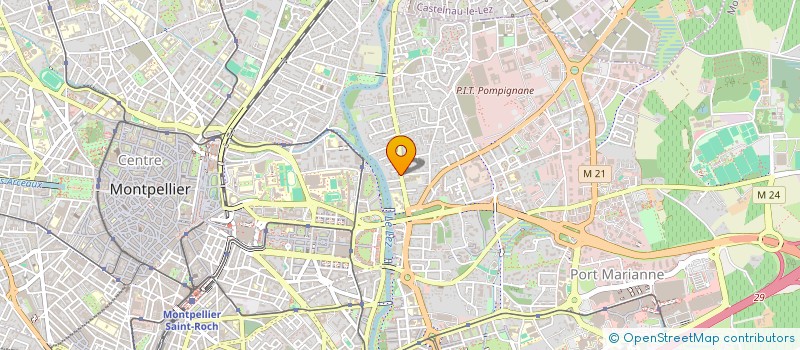 localisation de l'entreprise L'ATELIER POMPIGNANE à MONTPELLIER