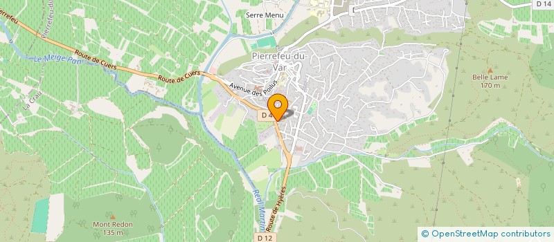 localisation de l'entreprise L'ATELIER POTERIE PIERREFEU DU VAR  PIERREFEU-DU-VAR